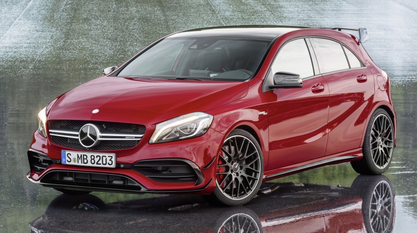 Mercedes-AMG A 45 facelift gets 381 hp and 475 Nm 354936