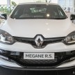 Renault Megane RS 265 Cup officially launched here