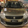 Suzuki Swift facelift final prices revealed: RM58k-74k