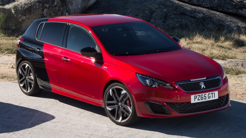 2016 Peugeot 308 GTi unveiled: 270 hp Gallic hot hatch 388240