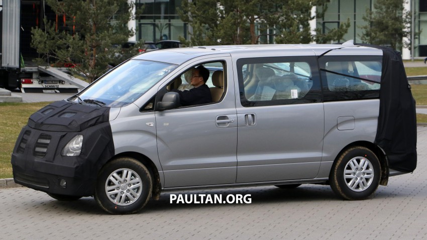 SPIED: Hyundai Grand Starex facelift with new looks 348785