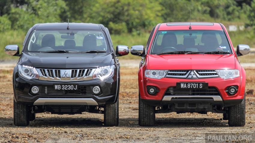 GALLERY: New and old Mitsubishi Triton, side-by-side 346558