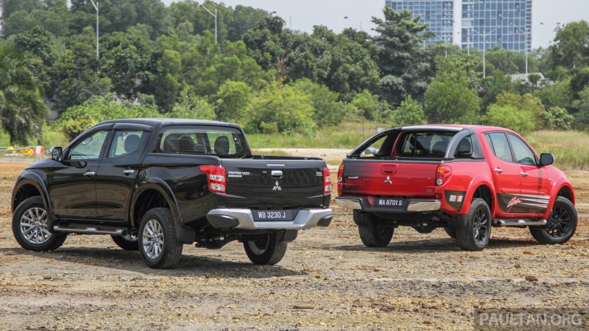 GALLERY: New and old Mitsubishi Triton, side-by-side 346569