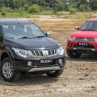 GALLERY: New and old Mitsubishi Triton, side-by-side