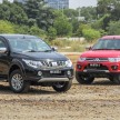 GALLERY: New and old Mitsubishi Triton, side-by-side