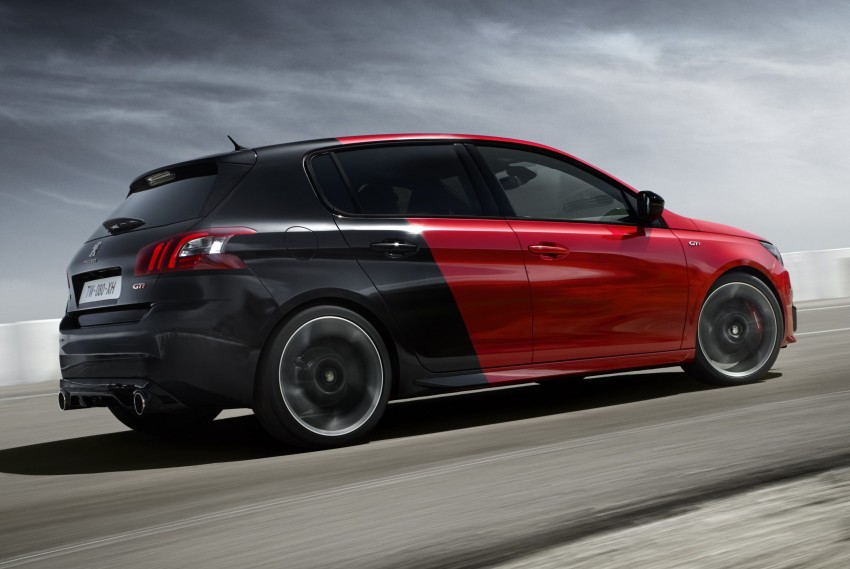 2016 Peugeot 308 GTi unveiled: 270 hp Gallic hot hatch 351956