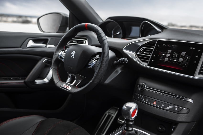 2016 Peugeot 308 GTi unveiled: 270 hp Gallic hot hatch 351976