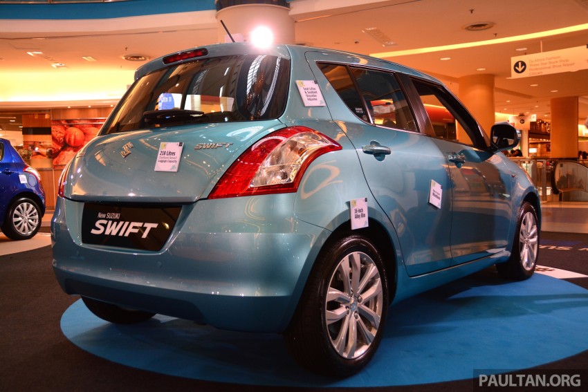 Suzuki Swift facelift officially previewed in Malaysia 354270