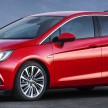 Opel/Vauxhall Astra K unveiled – up to 200 kg lighter