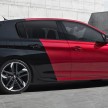 2016 Peugeot 308 GTi unveiled: 270 hp Gallic hot hatch