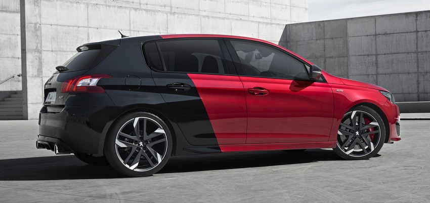 2016 Peugeot 308 GTi unveiled: 270 hp Gallic hot hatch 352049