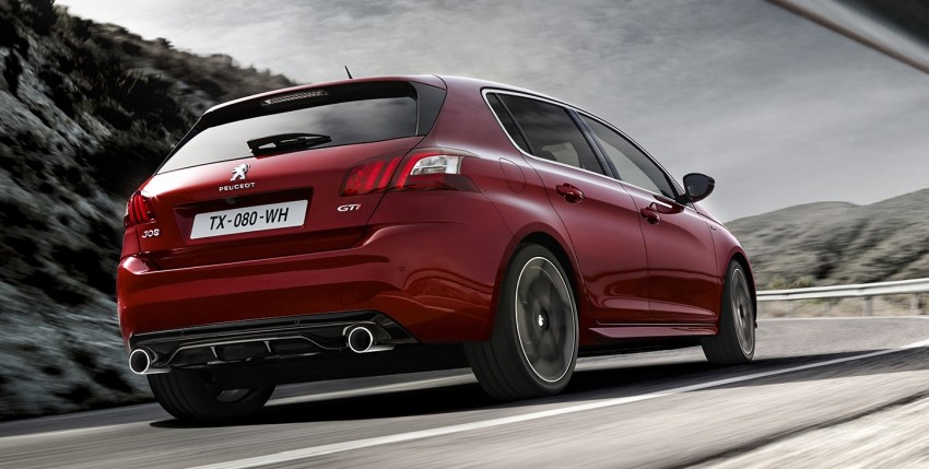 2016 Peugeot 308 GTi unveiled: 270 hp Gallic hot hatch 352054