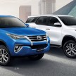 2016 Toyota Fortuner debuts in Thailand, from RM133k