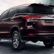 2016 Toyota Fortuner debuts in Thailand, from RM133k