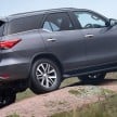 2016 Toyota Fortuner debuts in Thailand, from RM133k