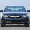 2016 Honda Accord facelift – sedan and coupe models fully revealed in new mega gallery