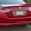 2016 Honda Accord facelift – sedan and coupe models fully revealed in new mega gallery
