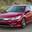 2016 Honda Accord facelift – sedan and coupe models fully revealed in new mega gallery