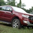 2016 Ford Everest Malaysian brochure reveals two variants – 2.2L Trend 4×2 and 3.2L Titanium 4×4