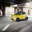2016 smart fortwo cabrio revealed, debuts in Frankfurt