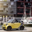 2016 smart fortwo cabrio revealed, debuts in Frankfurt