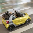 2016 smart fortwo cabrio revealed, debuts in Frankfurt