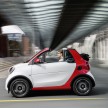 2016 smart fortwo cabrio revealed, debuts in Frankfurt