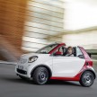 2016 smart fortwo cabrio revealed, debuts in Frankfurt