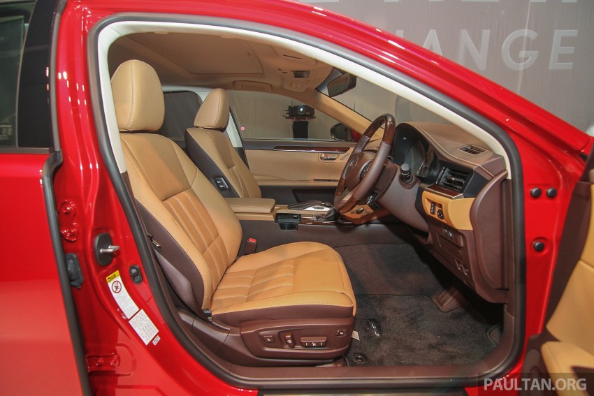 Lexus ES facelift launched in Malaysia – 3 variants 370322