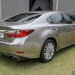 Lexus ES facelift launched in Malaysia – 3 variants