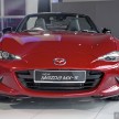 Mazda MX-5 launched in M’sia: 2.0L, 6sp auto, RM220k