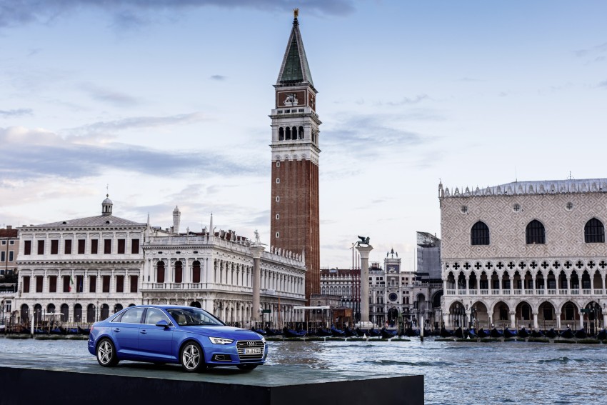 GALLERY: Audi A4 B9 on location in Venice, Italy 384290