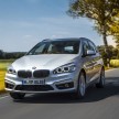 F45 BMW 225xe Active Tourer Plug-in Hybrid debuts