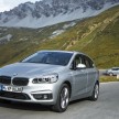 F45 BMW 225xe Active Tourer Plug-in Hybrid debuts
