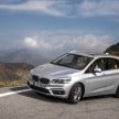 F45 BMW 225xe Active Tourer Plug-in Hybrid debuts