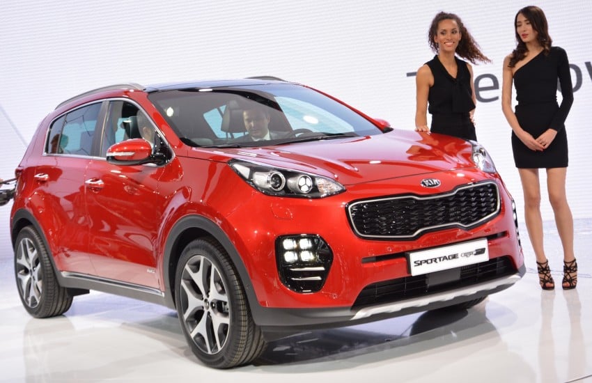 Frankfurt 2015: 2016 Kia Sportage unveiled in the flesh 380458