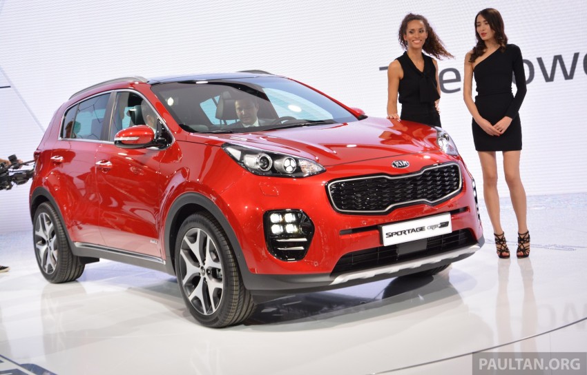 Frankfurt 2015: 2016 Kia Sportage unveiled in the flesh 380283