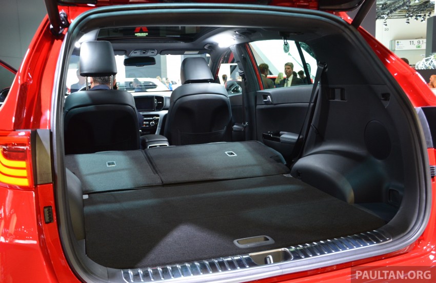 Frankfurt 2015: 2016 Kia Sportage unveiled in the flesh 380301