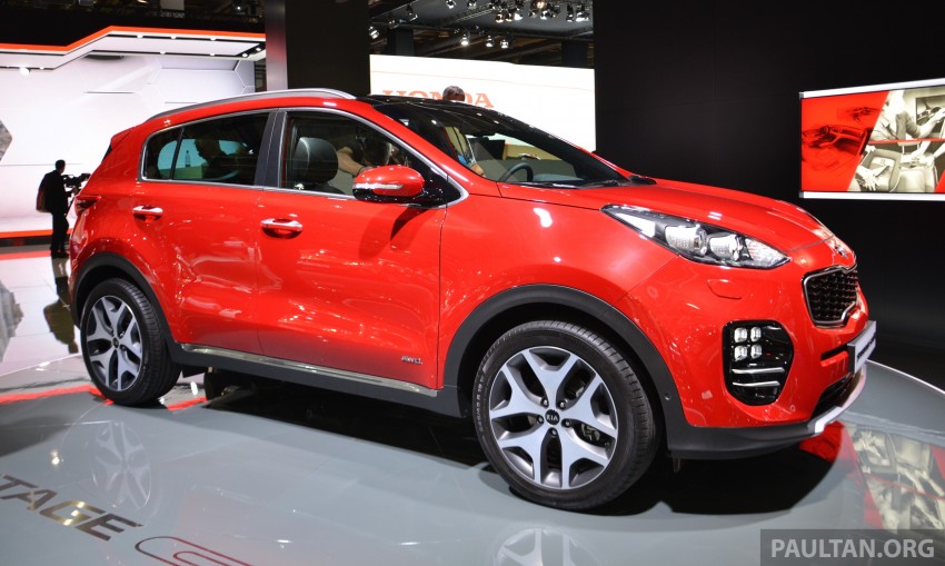 Frankfurt 2015: 2016 Kia Sportage unveiled in the flesh 380284