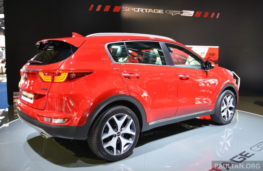 Frankfurt 2015: 2016 Kia Sportage unveiled in the flesh 380303