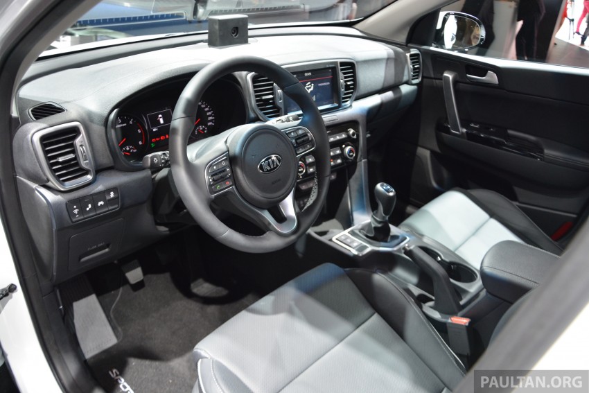 Frankfurt 2015: 2016 Kia Sportage unveiled in the flesh 380328