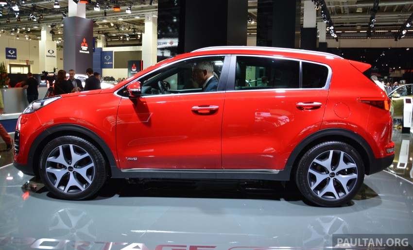 Frankfurt 2015: 2016 Kia Sportage unveiled in the flesh 380286