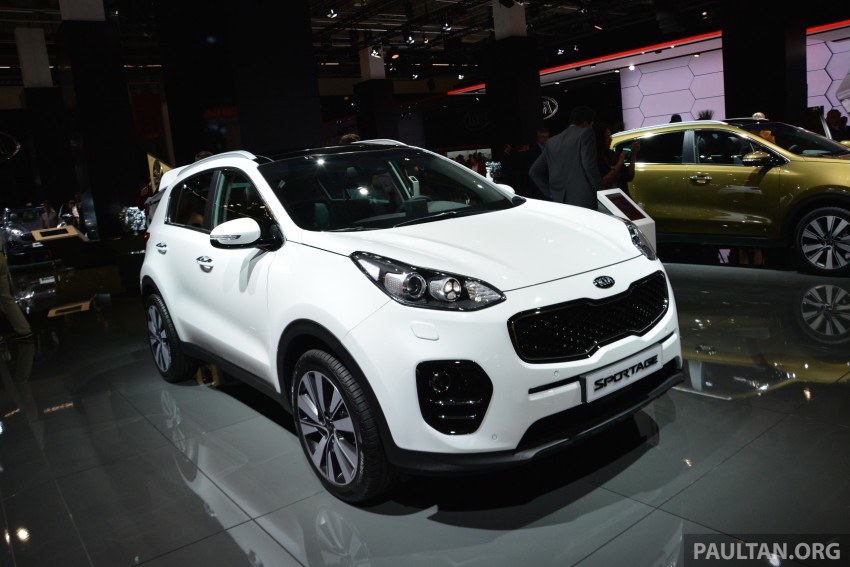 Frankfurt 2015: 2016 Kia Sportage unveiled in the flesh 380337