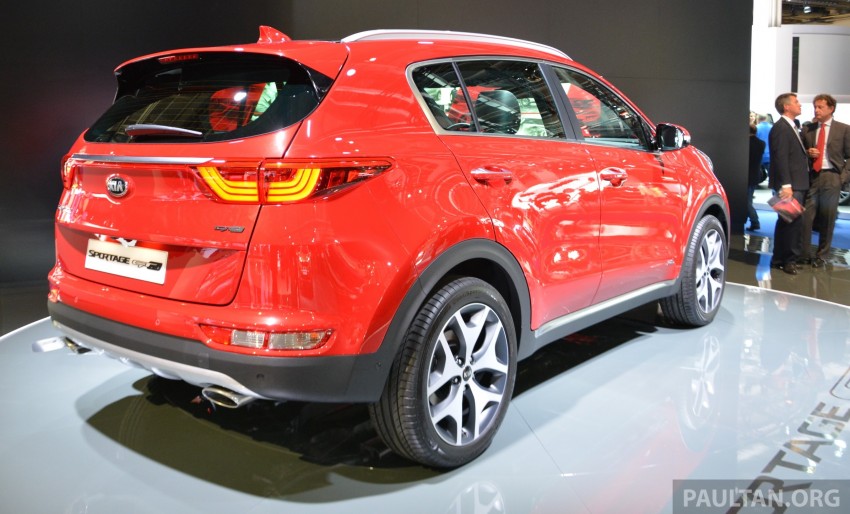Frankfurt 2015: 2016 Kia Sportage unveiled in the flesh 380287