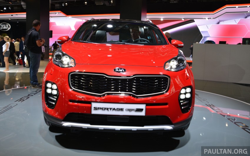 Frankfurt 2015: 2016 Kia Sportage unveiled in the flesh 380288