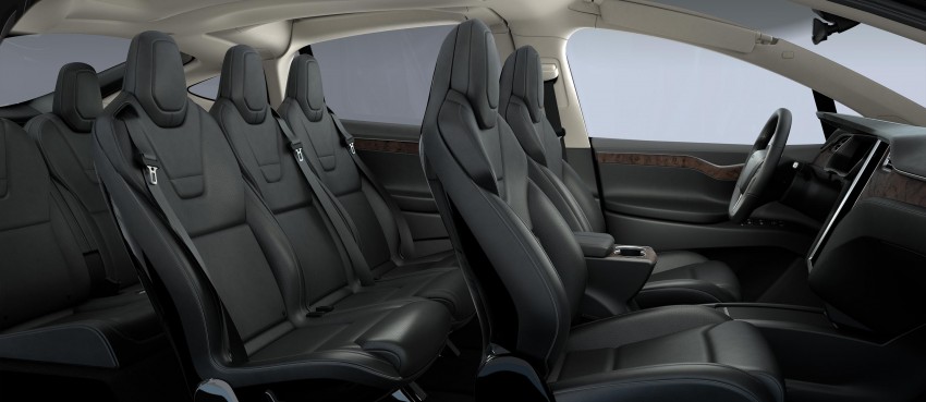 Tesla Model X finally debuts – three-row SUV detailed 385576