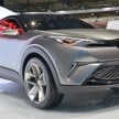 Toyota C-HR versi produksi bakal membuat penampilan sulung di Geneva Motor Show