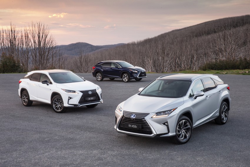 MEGA GALLERY: Lexus RX 350 and RX 450h variants 411422