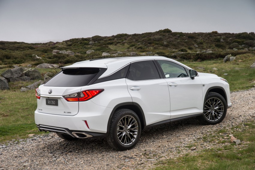 MEGA GALLERY: Lexus RX 350 and RX 450h variants 411407