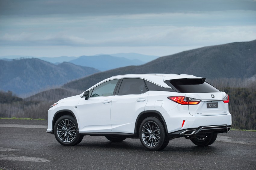 MEGA GALLERY: Lexus RX 350 and RX 450h variants 411381